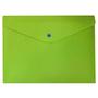 Imagem de Envelope Plástico Com Botão Dello A4 Full Color Verde