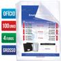 Imagem de Envelope Plastico DAC Oficio com Espessura Grossa e 4 Furos 100 UNID