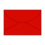 Imagem de Envelope visita vermelho 72x108 c/100