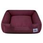 Imagem de Enxoval Cama de Cachorro com Zíper Caminha Pet Impermeável 53x53 Cereja