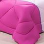Imagem de Enxoval Edredom + Jogo De Cama Queen Aconchego Premium 06 Peças - Pink/ Rosa Bebe 