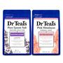 Imagem de Epsom Salt Magnesium Soaks Dr. Teal's Lavender, pacote com 2 unidades de 2,72 kg