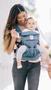 Imagem de Ergobaby Omni 360 All-Position Baby Carrier para recém-nascido para criança com suporte lombar e malha de ar frio (7-45 lb), Oxford Blue