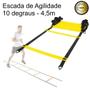 Imagem de Escada Agilidade + 0 Pratos + Kit Cone Obstáculo Para Treino