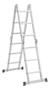 Imagem de Escada Articulada de Alumínio 12 Degraus 3,50 Metros de Altura