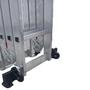 Imagem de Escada Articulada de Aluminio com Rodas 16 Degraus 