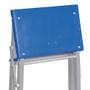 Imagem de Escada Banqueta 3 Degraus Reforçada Alumínio Azul Mor
