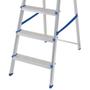 Escada de Alumínio 5 Degraus com Fita de Segurança Mor Imagem de Escada de Alumínio 5 Degraus com Fita de Segurança Mor