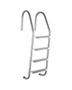 Imagem de Escada Para Piscina 4 Degraus em Aço Inox Stylus Completa