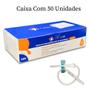 Imagem de Escalpe 23g a Vácuo Com Dispositivo Seringa De Coleta Com 50 unidades