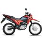 Imagem de Escapamento Cano De Descarga Moto Honda Nxr Bros 125 150 160 2003 A 2022 Turbo Pro Ponteira Jateada Roncado Esportivo