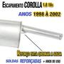 Imagem de Escapamento Silencioso Traseiro Corolla 1.8 16v 1998 À 2002