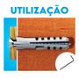 Imagem de Escapula 70mm Com Bucha Nylon Aba 8MM
