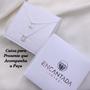 Imagem de Escapulário De Prata Pura 925 Italiana feminino original kit