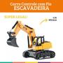 Imagem de Escavadeira Carro Controle Remoto com Fio Dm Toys