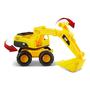 Imagem de Escavadeira de Brinquedo Cat Construction - Rodas Gigantes e Pá Ajustável