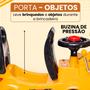Imagem de Escavadeira de Brinquedo Gigante Retroescavadeira Articulada Trator Infantil