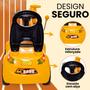 Imagem de Escavadeira de Brinquedo Gigante Retroescavadeira Articulada Trator Infantil