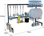 Imagem de Escorredor  de Louça Cozinha Suspensa 82cm Modular Autosustentável DiCarlo