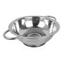 Imagem de Escorredor De Macarrão Massa Inox Com Alça Multiuso 23cm