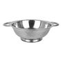 Imagem de Escorredor De Macarrão Massa Inox Com Alça Multiuso 23cm