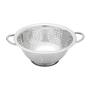 Imagem de Escorredor de massa de aço inox prime com alça e pé para macarrão