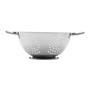 Imagem de Escorredor de massa de aço inox prime com alça e pé para macarrão