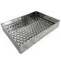 Imagem de Escorredor De Óleo Fritura Salgados Industrial Inox 35cm x 25cm Profissional