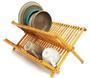 Imagem de Escorredor de pratos dobrável bambu 46x34x23,5 cm yoi tyft