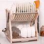 Imagem de Escorredor De Pratos Louça Cozinha Plástico 33x24x31 Perfeito