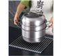 Imagem de Escorredor Louça Pia Pratos Esteira Multifunções Dobrável Inox Cozinha