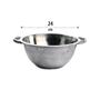 Imagem de Escorredor multiuso de inox 24 cm cozinha