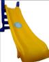 Imagem de Escorregador médio com 3 degraus Rampa Amarela com Escada azul claro