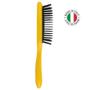 Imagem de Escova Cabelo Janeke Superbrush Italiana Legitima Cabo Amarelo e Cerdas Pretas