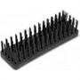 Imagem de Escova De Aco Manual Roma Plastico Sem Cabo 13 X5Cm - Kit C/12 Pecas