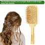 Imagem de Escova de Cabelo AMERWASH PLUS - 2 Unidades com Cerdas de Bambu