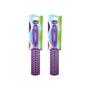 Imagem de Escova De Cabelo Darma Flex Reta 347 Roxa - Kit Com 2Un
