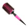Imagem de escova de cabelo profissional cerâmica com cerdas de javali escobel 44mm rosa
