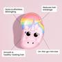 Imagem de Escova de cabelo Tangle Teezer The Original Mini Rainbow Unicorn