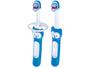 Imagem de Escova de Dentes para Bebês MAM Babys Brush - Azul 2 Unidades