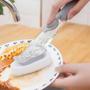 Imagem de Escova de Limpeza 2 em 1 Esponja Louça Limpa Cozinha Dispenser Detergente Top