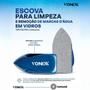 Imagem de Escova De Limpeza Vidros Feltro Vonixx Plástico Soft Touch