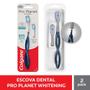 Imagem de Escova Dental Colgate Pro Planet Whitening Suave/Macia + Refil