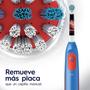 Imagem de Escova Dental Elétrica Infantil Disney Pixar Carros Macia 3+ Anos Oral-B - 1 Unidade + 2 Pilhas AA