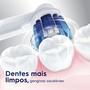Imagem de Escova Dental Eletrica Pro Saude Power + 2 Pilhas + 4 Refis