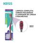 Imagem de Escova Dental Kess Complete Média Limpador de Língua 1un