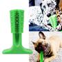 Imagem de Escova Dentes Mordedor Medio Canina Remove Tartaro Cachorro Cao Pet Limpeza Bucal