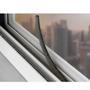 Imagem de Escova fita vedação 5x5 preto rolo c/50 mts adesiva janela porta aluminio
