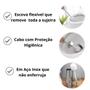 Imagem de Escova Higiênica Sanitária Em Inox Com Recipiente Interno