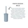 Imagem de Escova Sanitaria Bold Azul Glacial Com Tampa Banheiro Ou